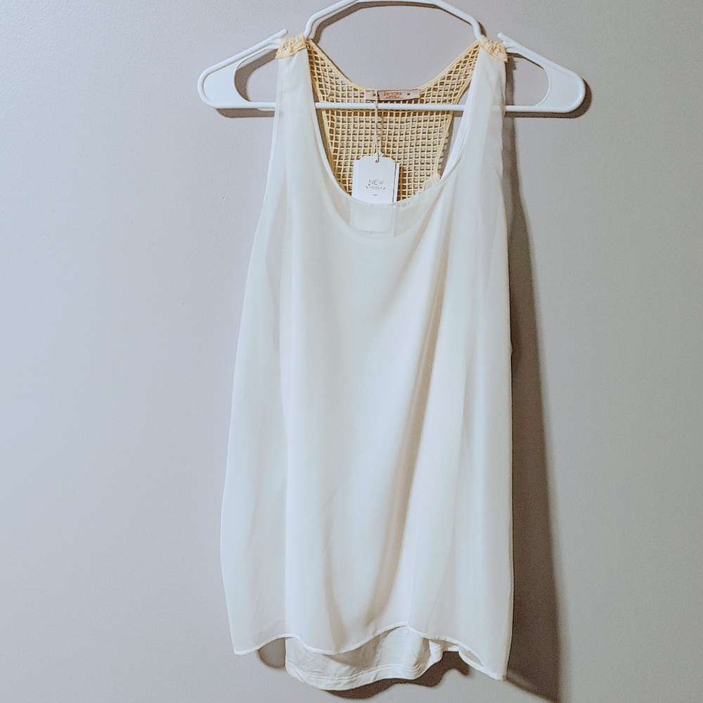 Bershka racer back top